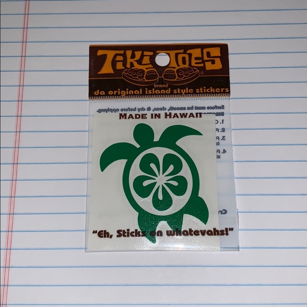 Hawaii Turtle Sticker